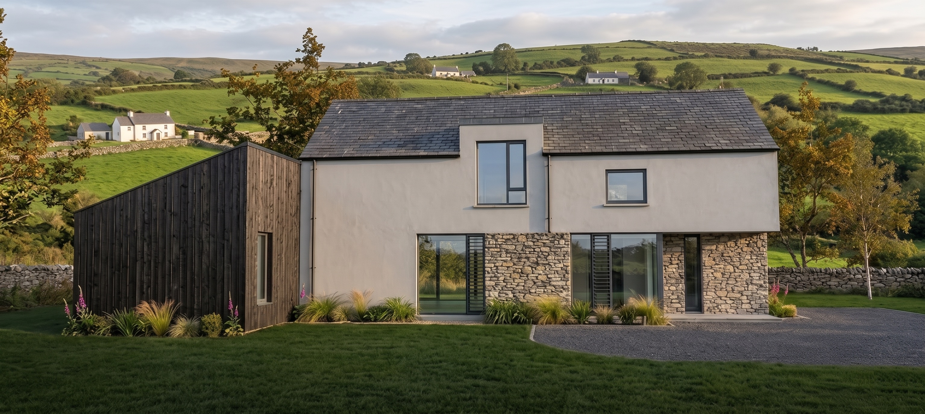 Architecture Cork - Cantilever House building structure details
